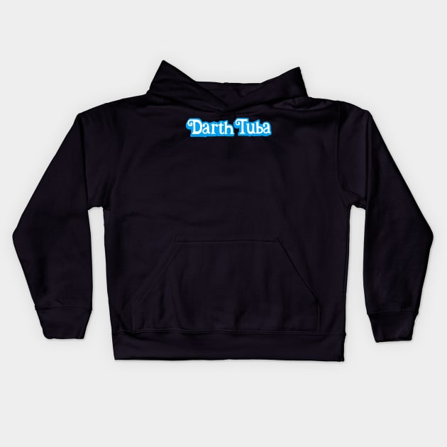 Darth Tuba Kids Hoodie by Darth Tuba